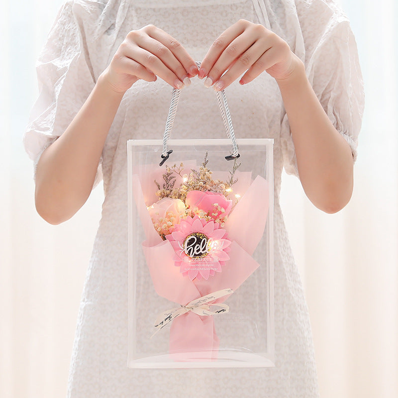 Illuminated Flower Gift Box