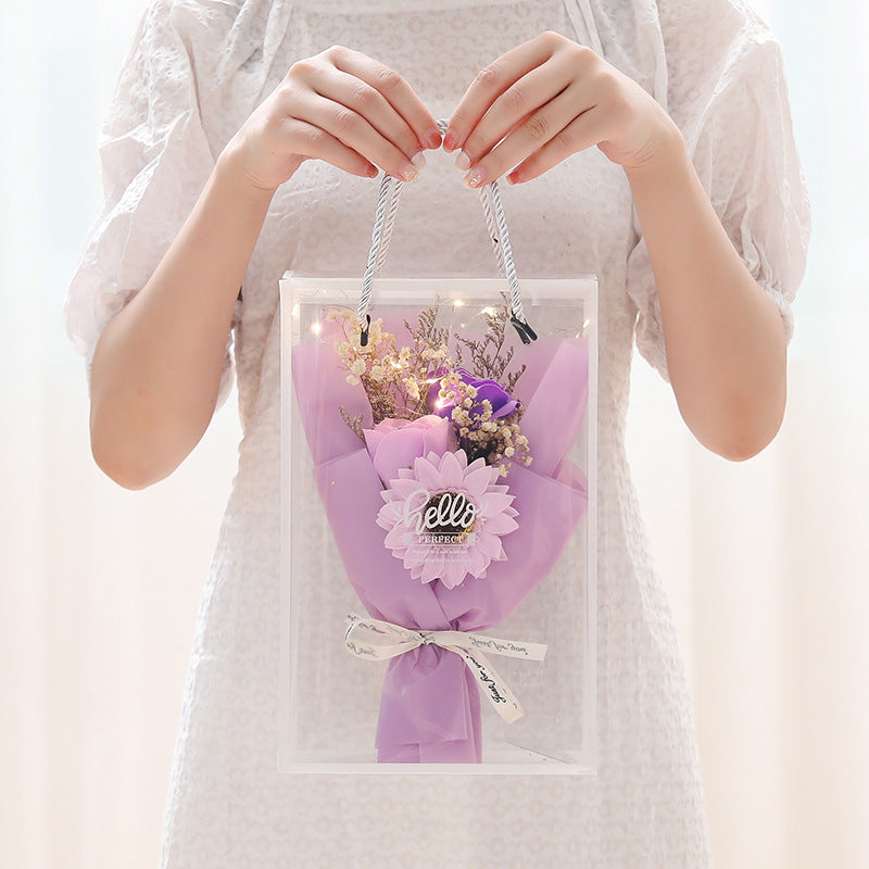 Illuminated Flower Gift Box