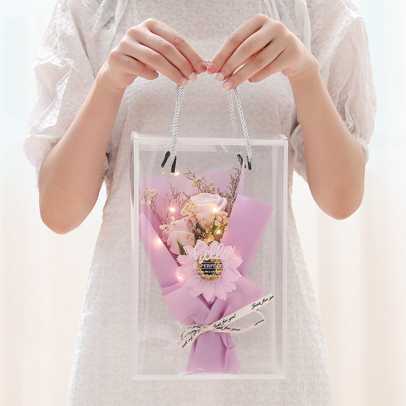 Illuminated Flower Gift Box