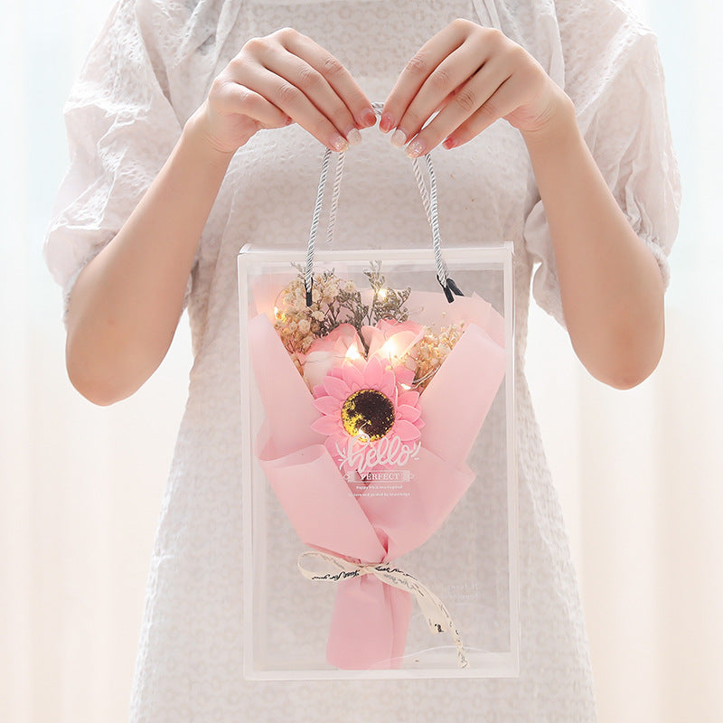 Illuminated Flower Gift Box