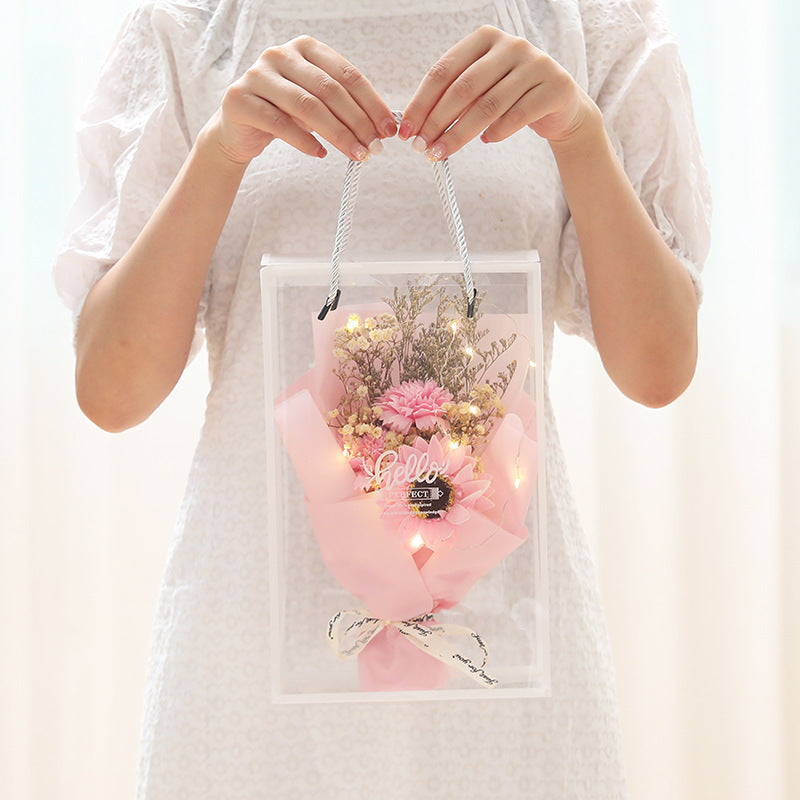 Illuminated Flower Gift Box