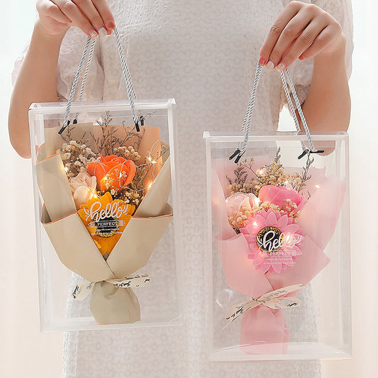 Illuminated Flower Gift Box