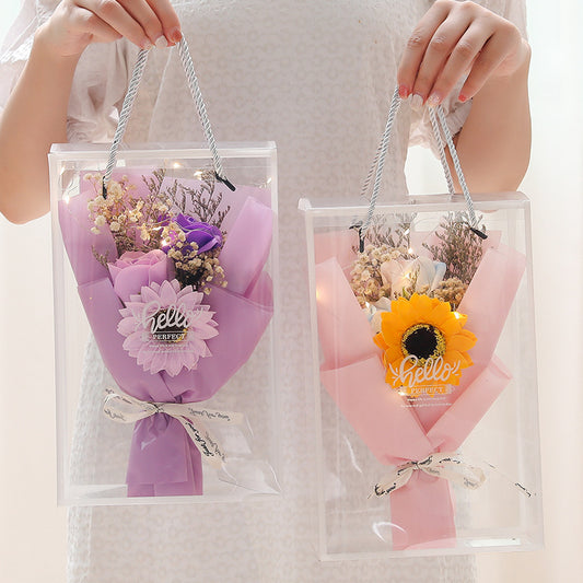 Illuminated Flower Gift Box